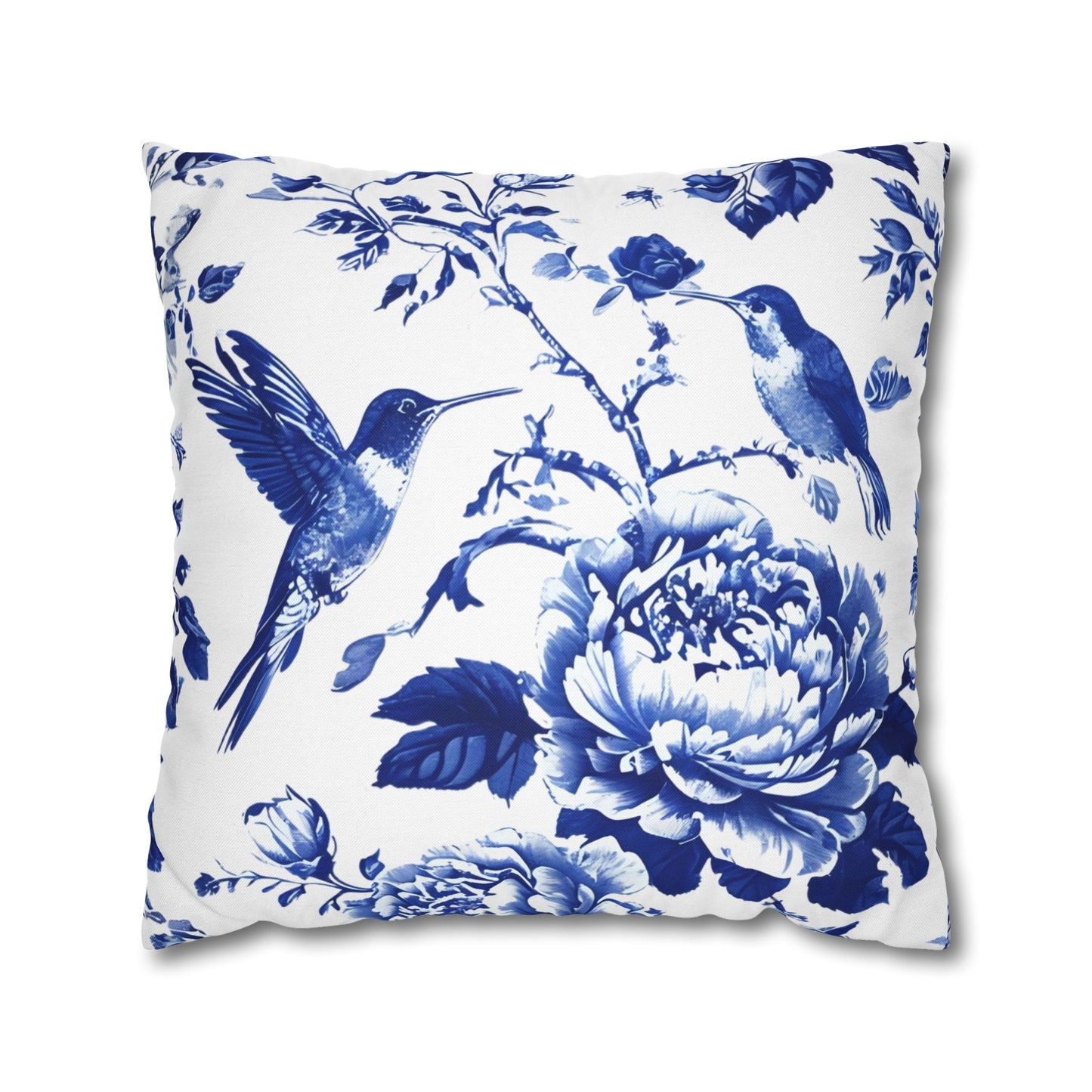 Chinoiserie Style Pillow Cover