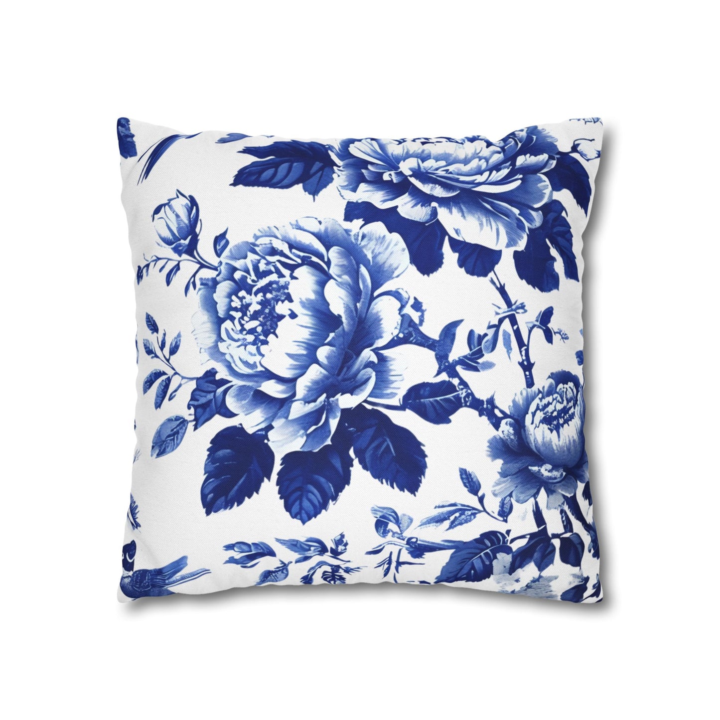 Chinoiserie Style Pillow Cover