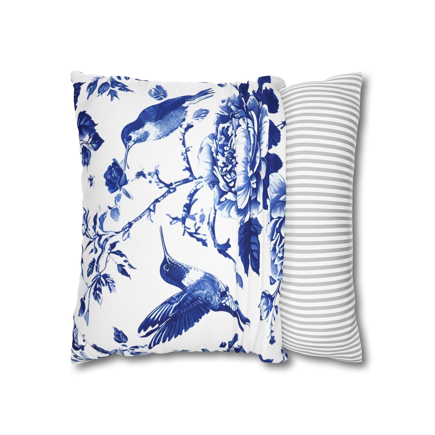 Chinoiserie Style Pillow Cover