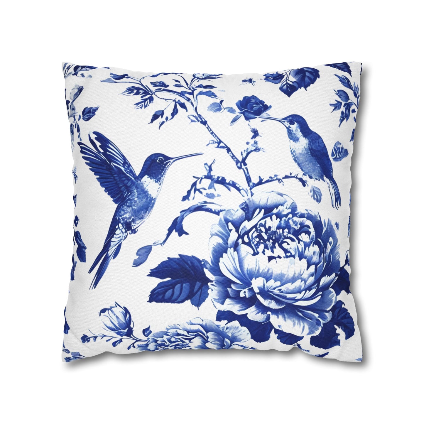 Chinoiserie Style Pillow Cover