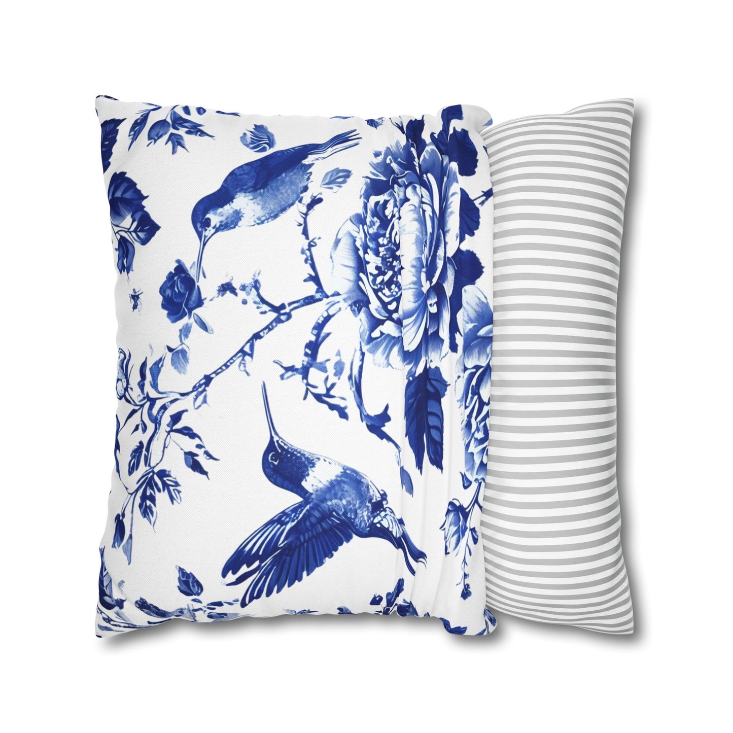 Chinoiserie Style Pillow Cover