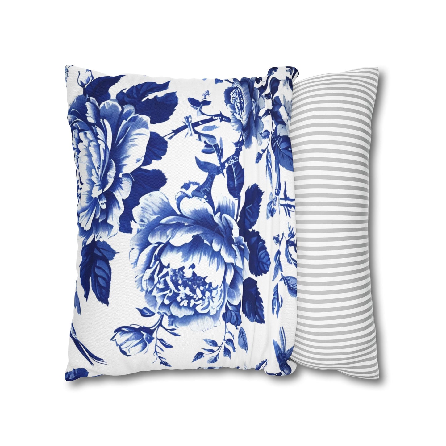 Chinoiserie Style Pillow Cover