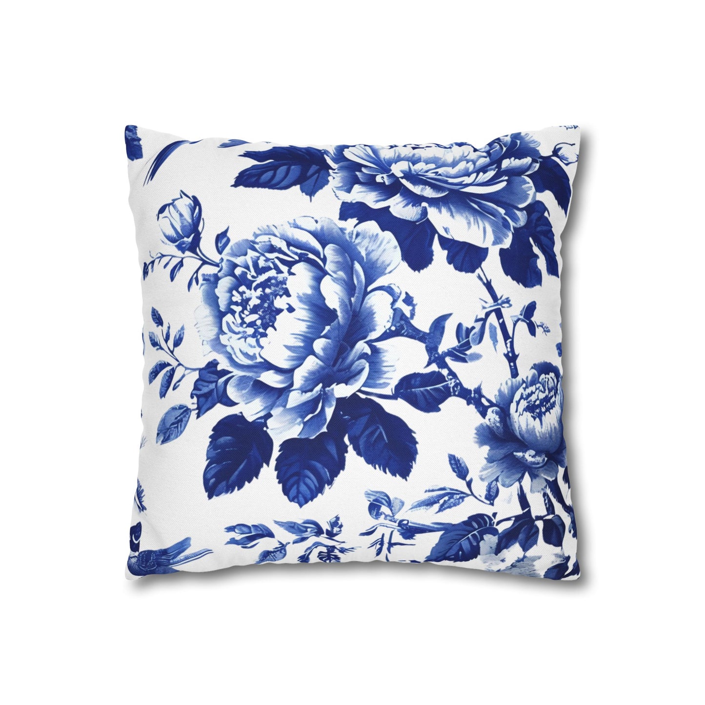 Chinoiserie Style Pillow Cover