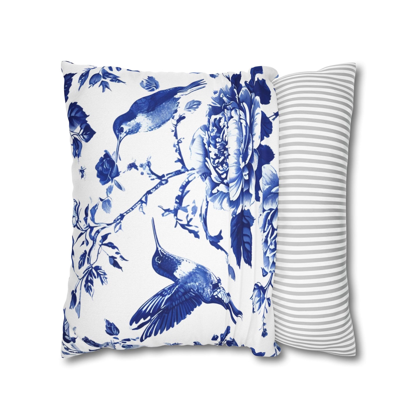 Chinoiserie Style Pillow Cover