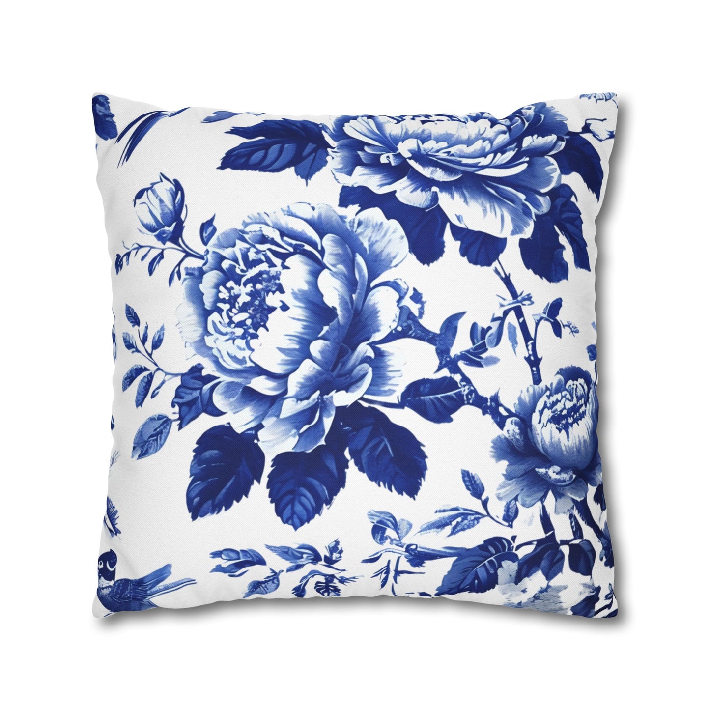 Chinoiserie Style Pillow Cover