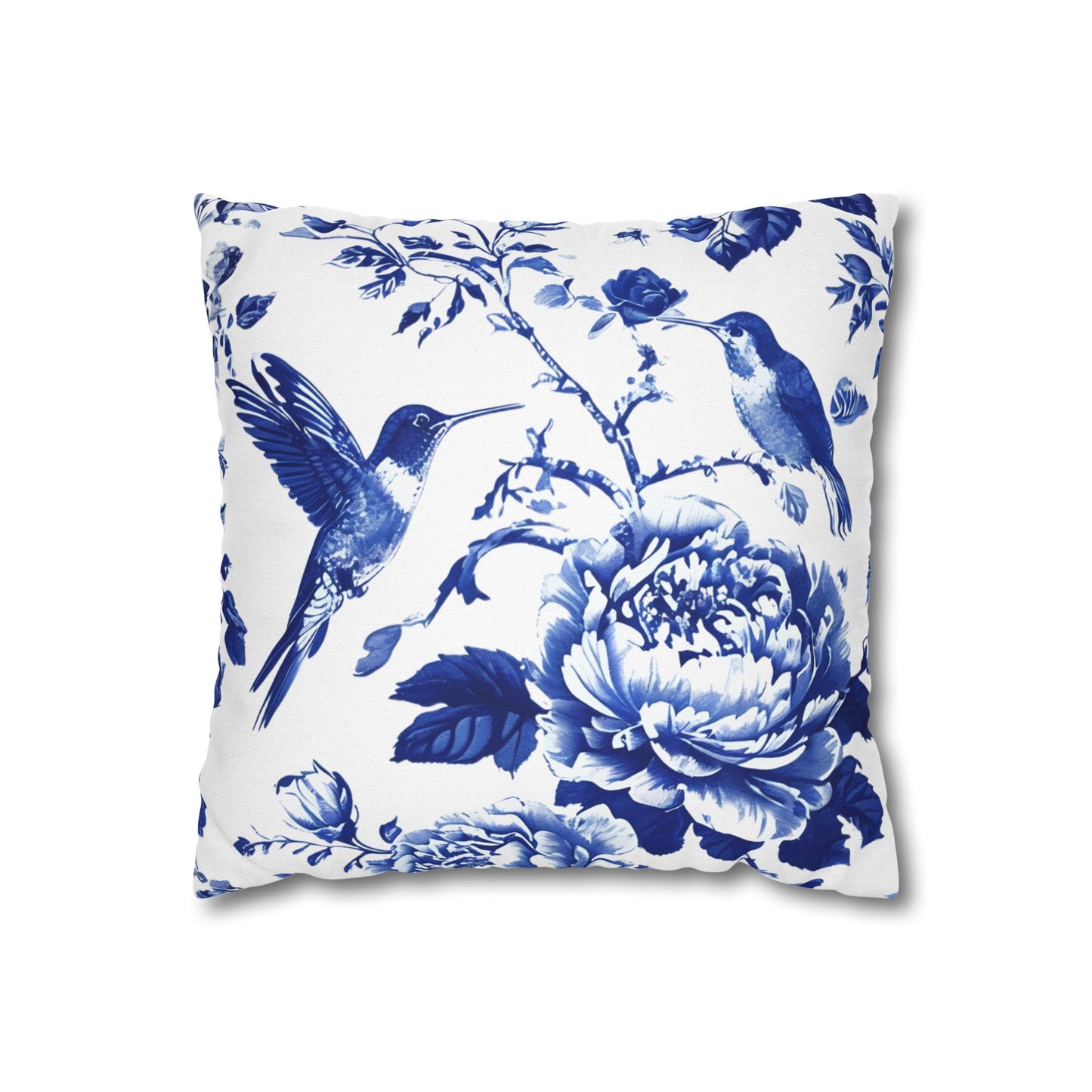 Chinoiserie Style Pillow Cover